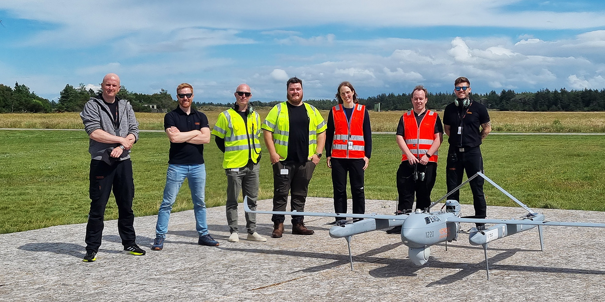 Det norske Luftfartstilsynet på tilsyne med droneselskap i Danmark